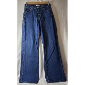 Levi's 512 Perfectly Slimming Womens Stretch Blue Jeans Size 12 M